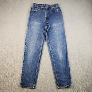 Levis 550 Jeans Womens 8 Misses Relaxed Fit Tapered Leg Blue Denim Vintage Y2K